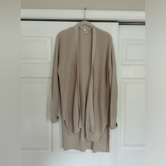 Splendid beige oversized cardigan - Picture 1 of 3